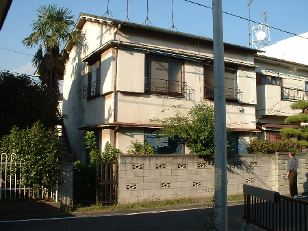 外壁リフォーム前　